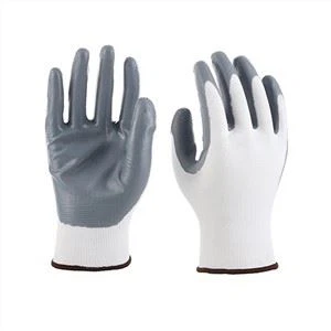 Робочі рукавички з нітриловим покриттям